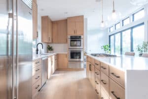 natural contemporary kitchen remodel