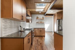 mid century modern kitchen remodel