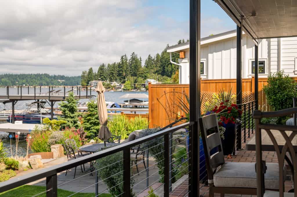 custom home construction on Lake Sammamish, WA