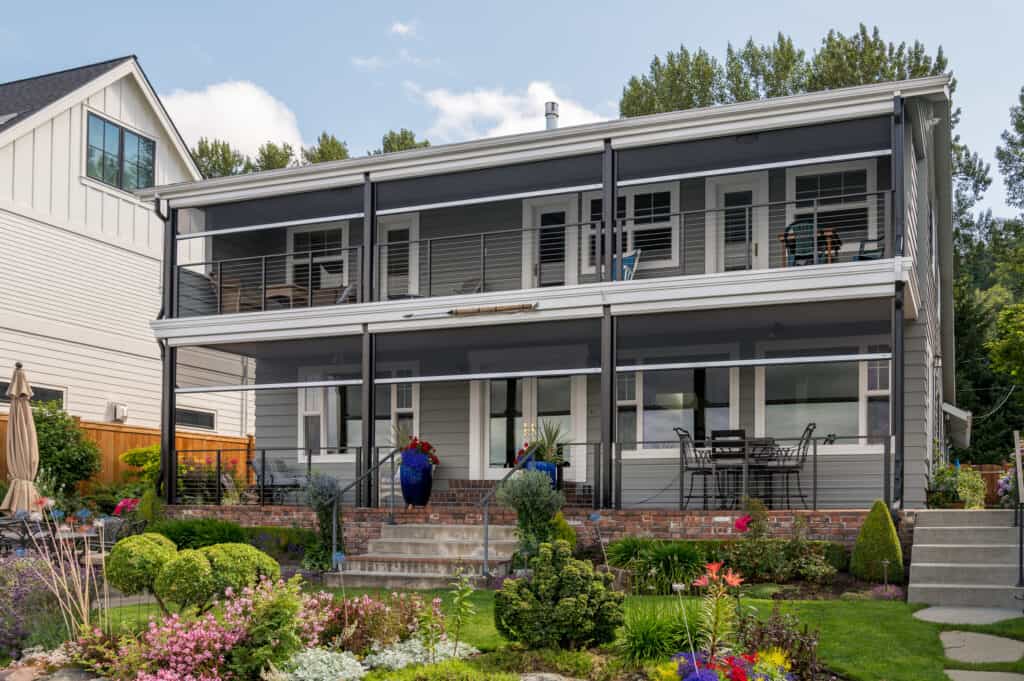 custom home construction on Lake Sammamish, WA