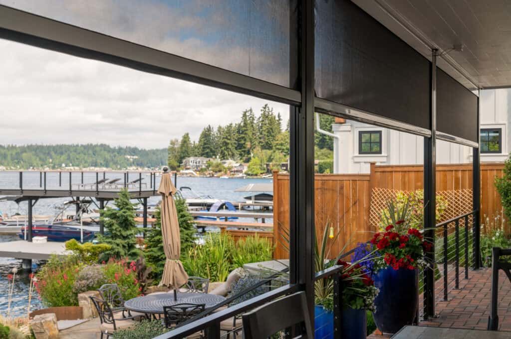 custom home construction on Lake Sammamish, WA