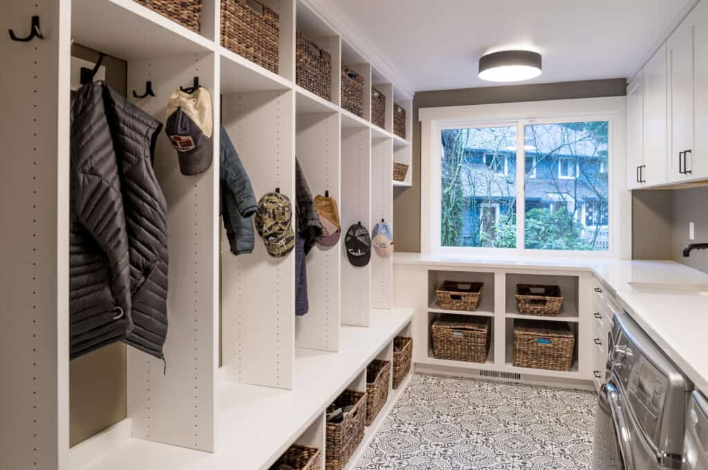 mudroom makeover
