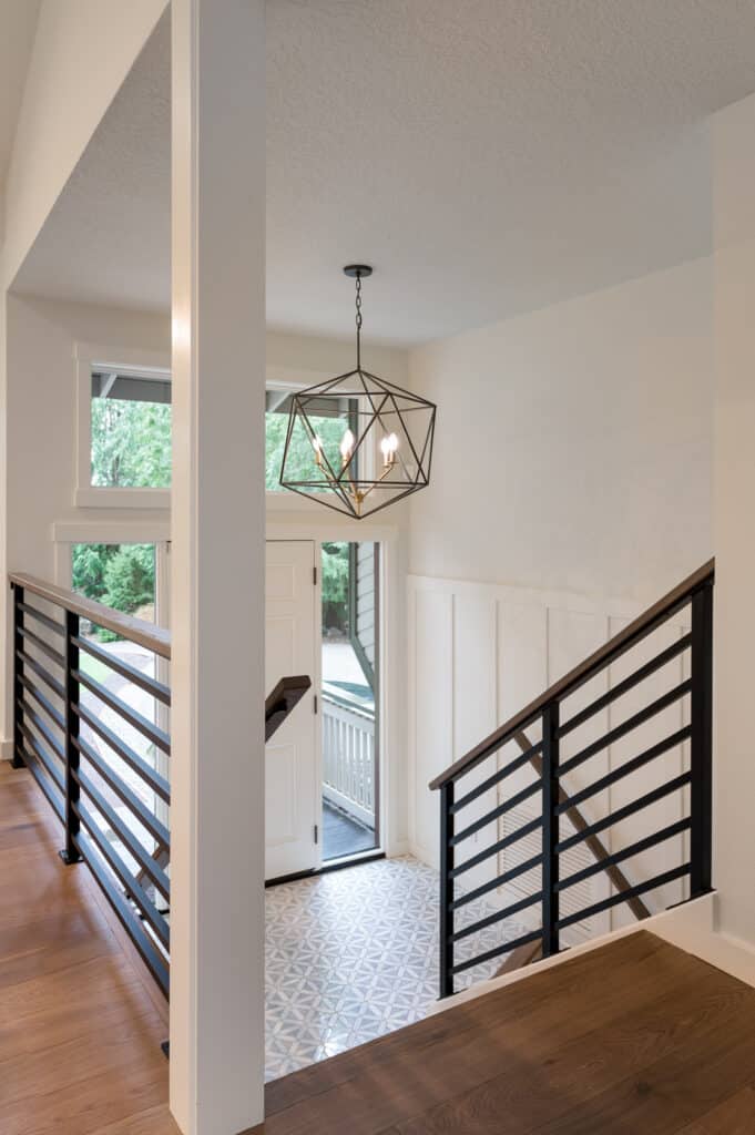 contemporary entry way