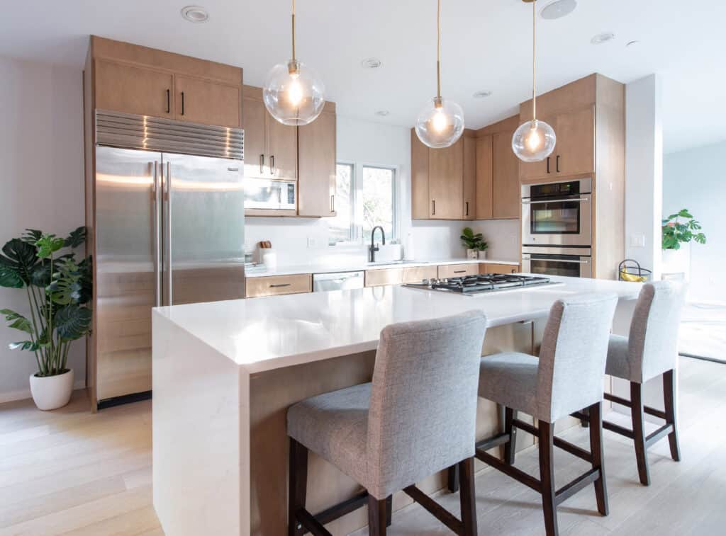 natural contemporary kitchen remodel