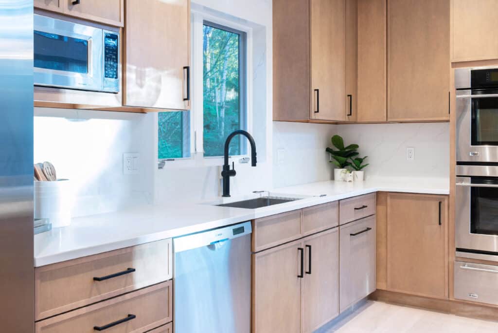 natural contemporary kitchen remodel