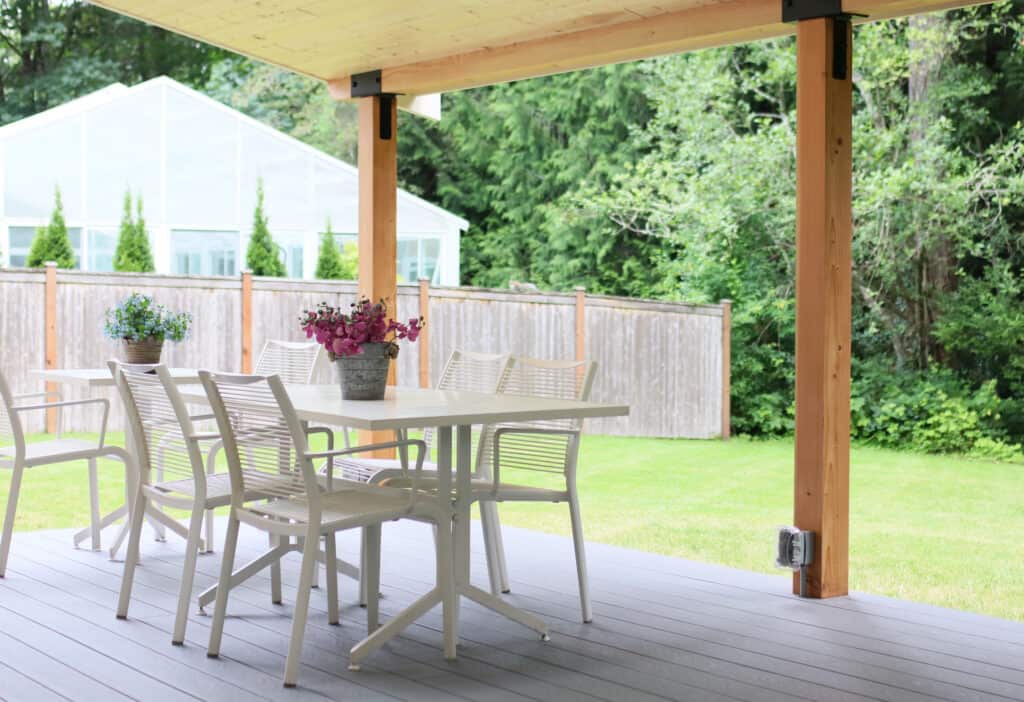 Redmond outdoor living addition
